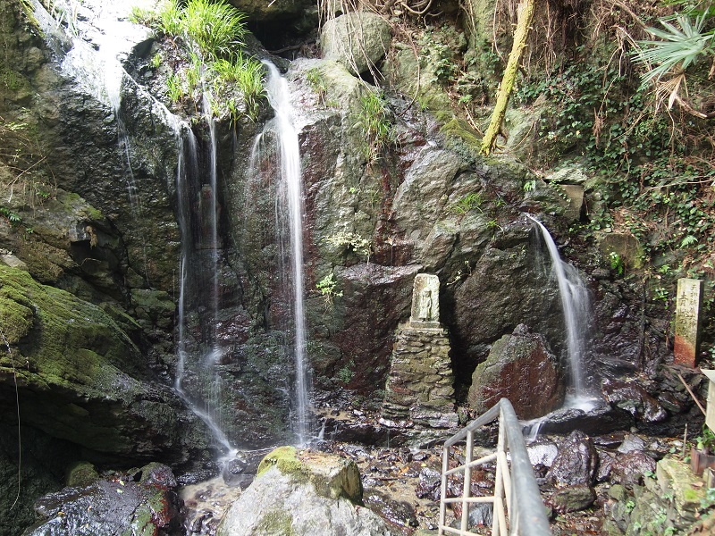 青蛇の滝　8ｍ（和歌山県有田郡有田川町）の写真画像集