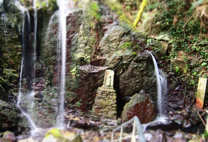 青蛇の滝　8ｍ（和歌山県有田郡有田川町）の写真画像集
