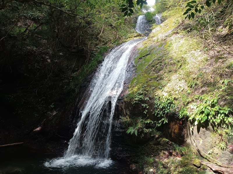 白馬の滝　15ｍ（和歌山県日高郡日高川町）の写真画像集
