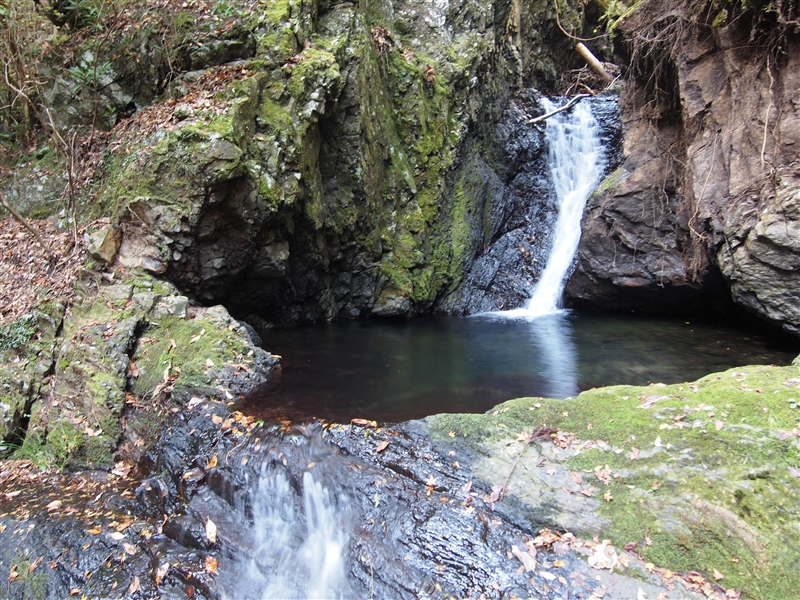 二段の滝　6ｍ（和歌山県日高川町）の写真画像集